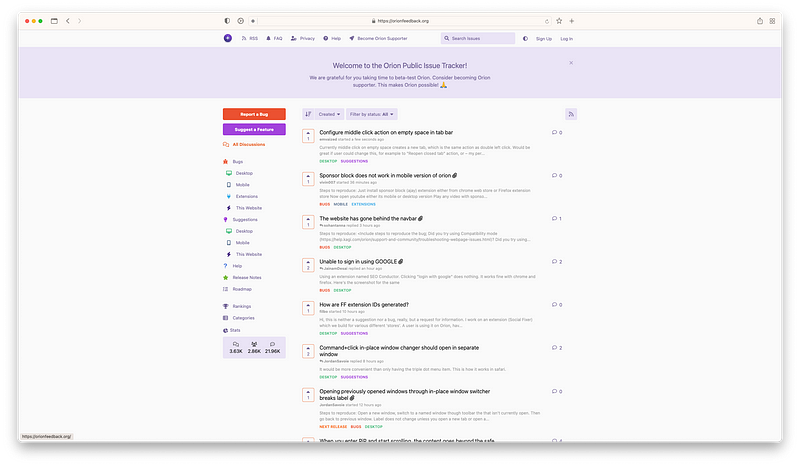New Alternative Web Browsers for macOS