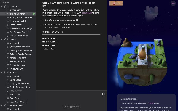 Learning to Code With Swift Playgrounds