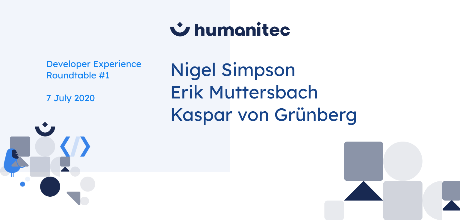 Developer Experience Roundtable - Continuous Improvement