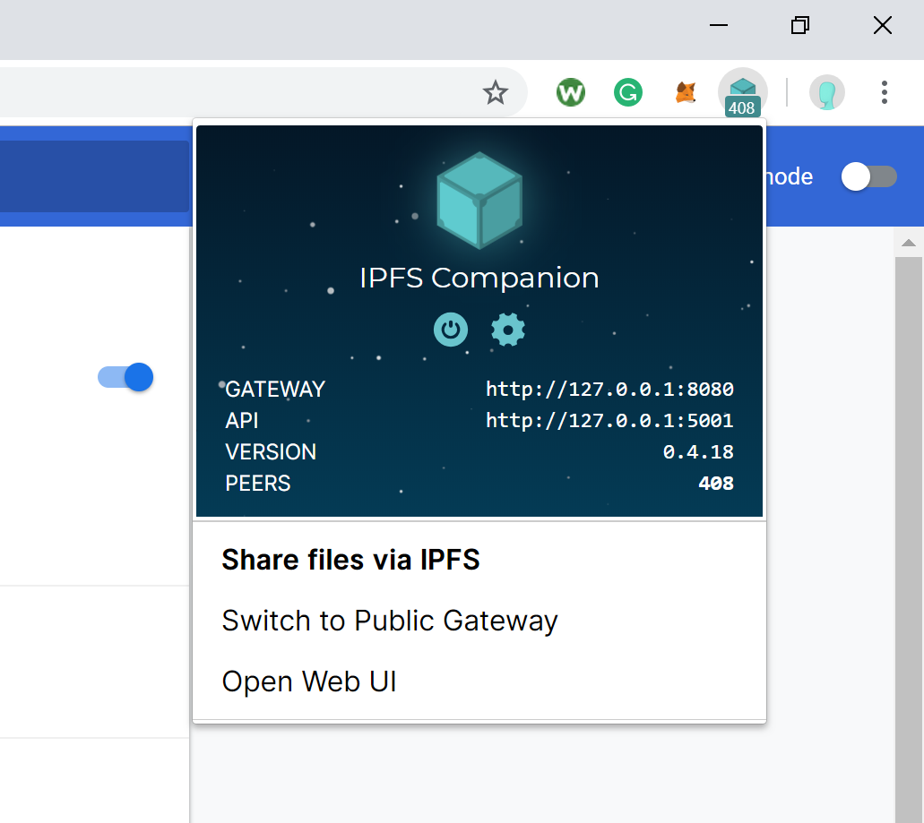 Peer-to-peer hypermedia with IPFS