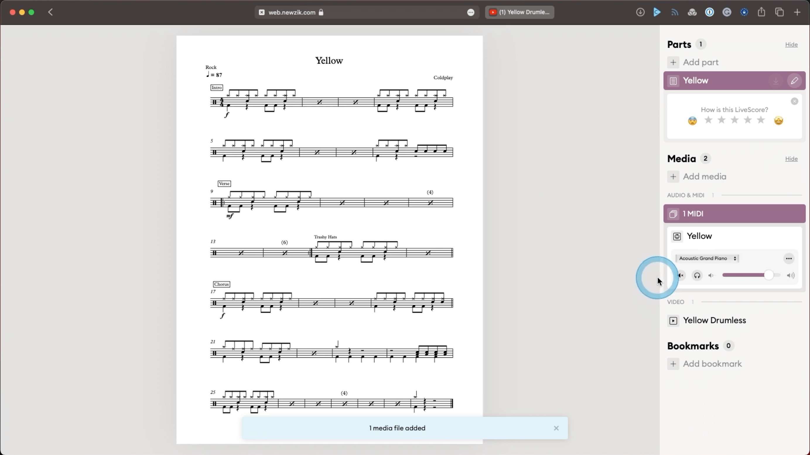 A newcomer's quest: Scoring apps for drum notation on a budget